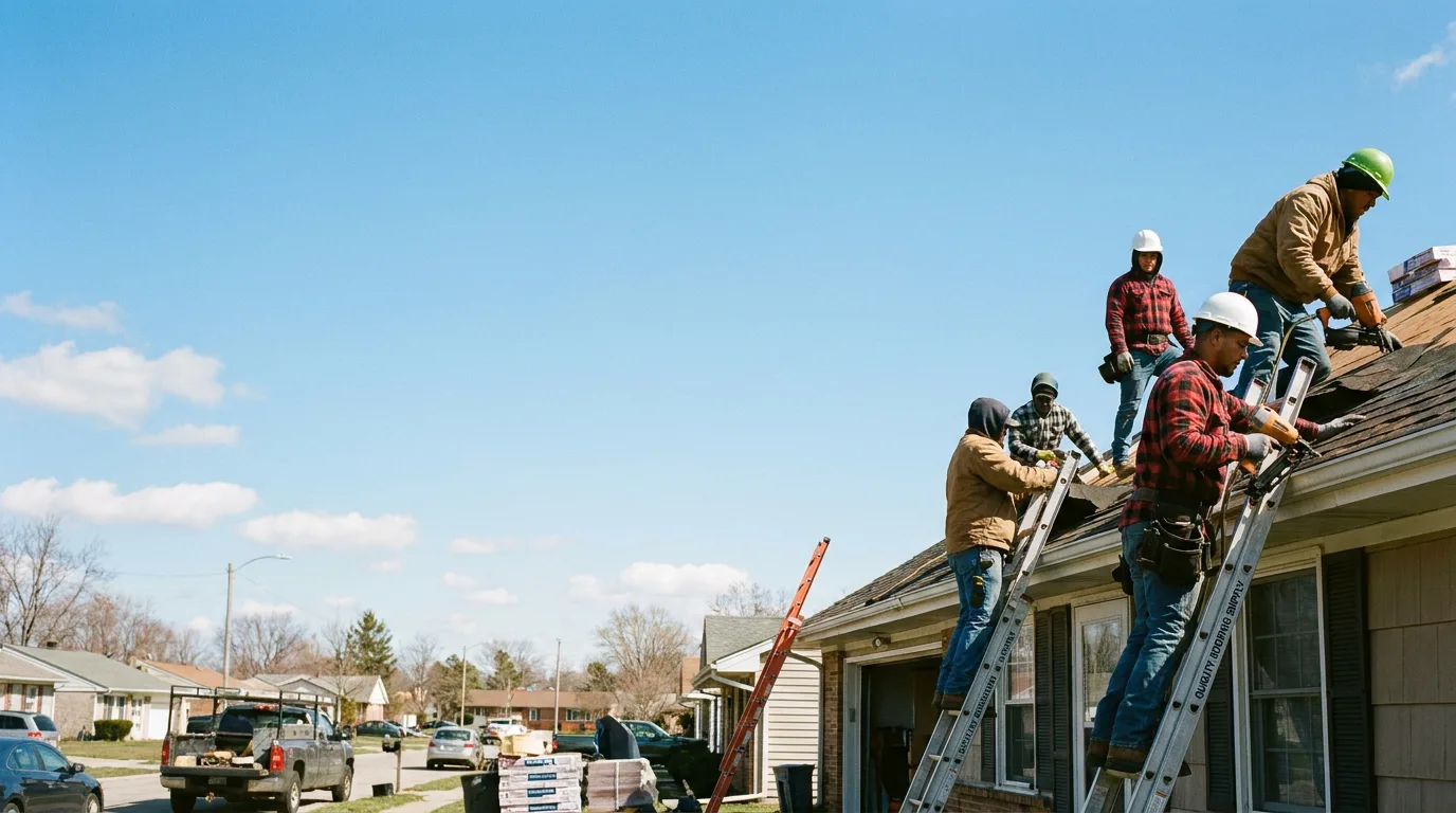 Roofing in Van Buren, IN near me
